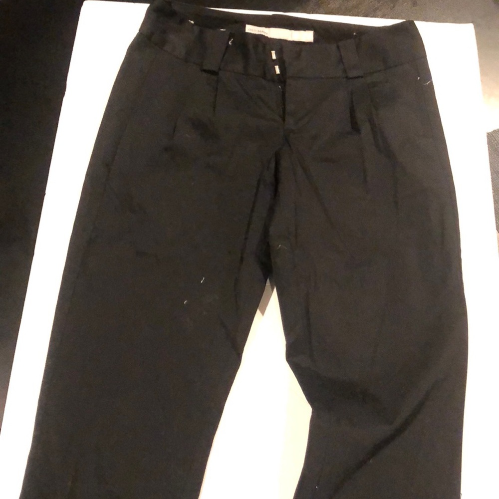 Old navy black mid rise dress pants